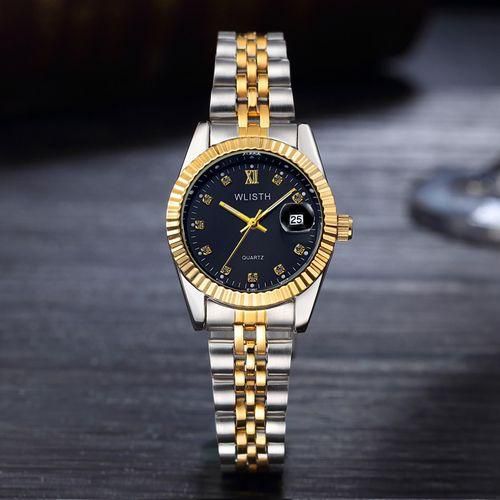 Wlisth Exotic Studded Women's Date Wrist Watch