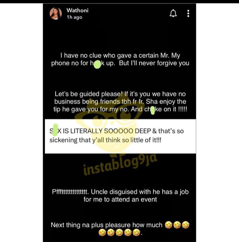 Wathoni is infuriated [Instablog9ja]