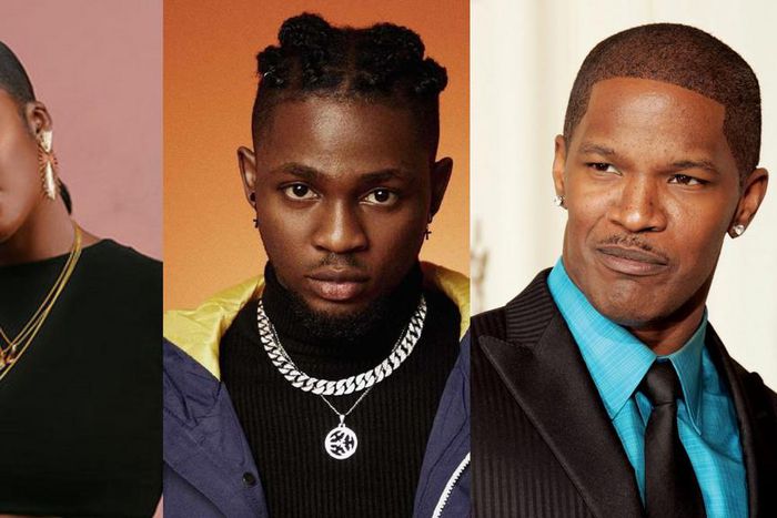 Tiwa Savage, Omah Lay, Jammie Foxx