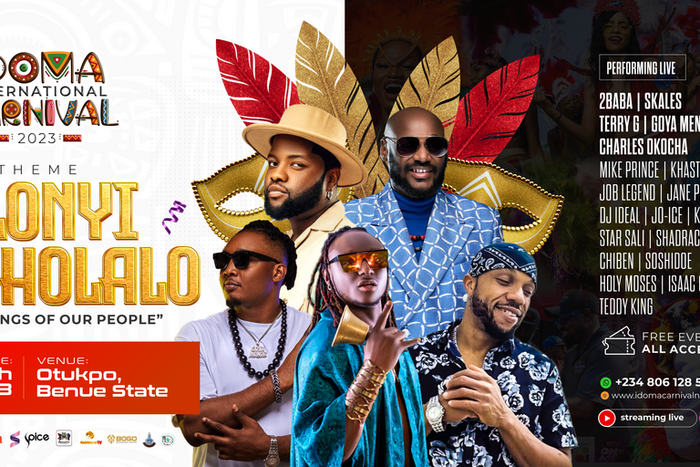 2Baba, Terry G, Skales, Goya Menor, August Chuks take the stage at Idoma International Carnival 2023.