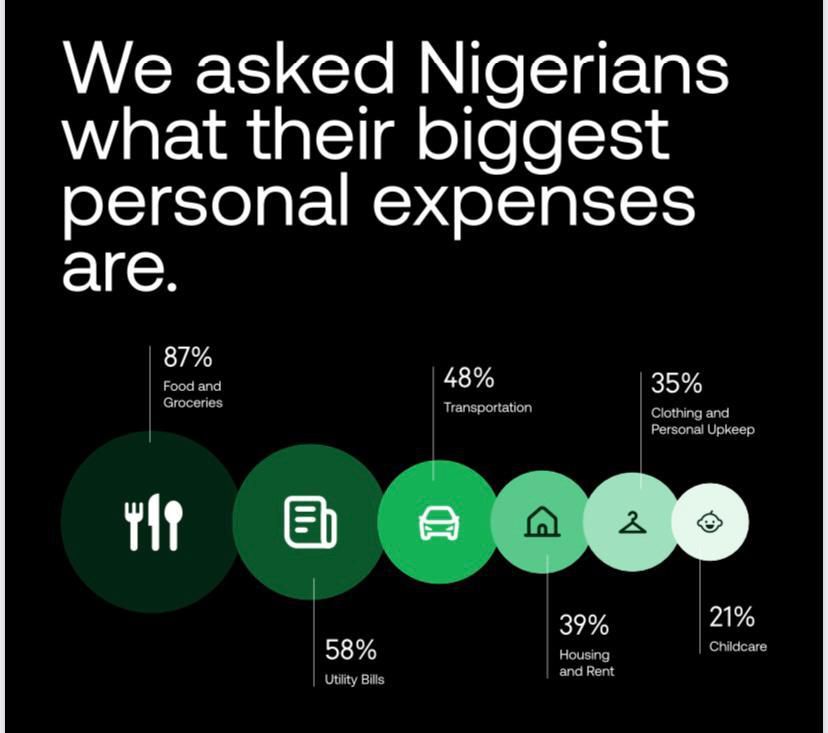 Nigerians personal expenses [Piggyvest]