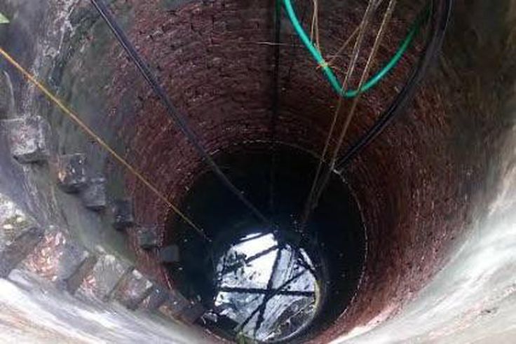 Landlady buries tenant in a well