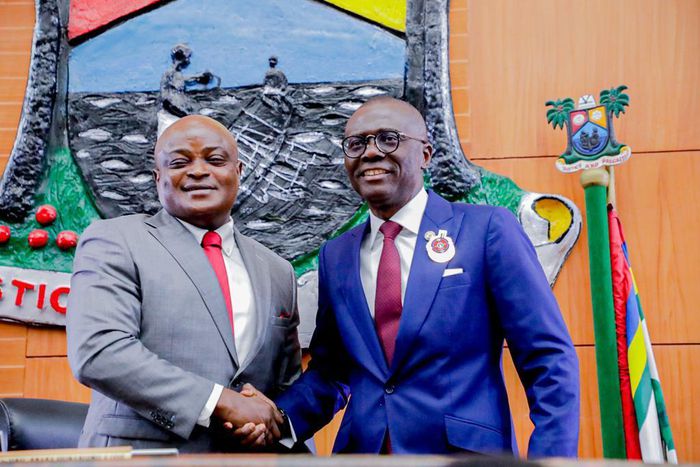 Governor Babajide Sanwo of Lagos State. [Twitter:@jidesanwoolu]