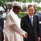 President Muhammadu Buhari meets with UN Secretary General, Ban Ki-Moon on August 24, 2015.