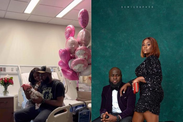 Lasisi Elenu welcomes daughter [Instagram]