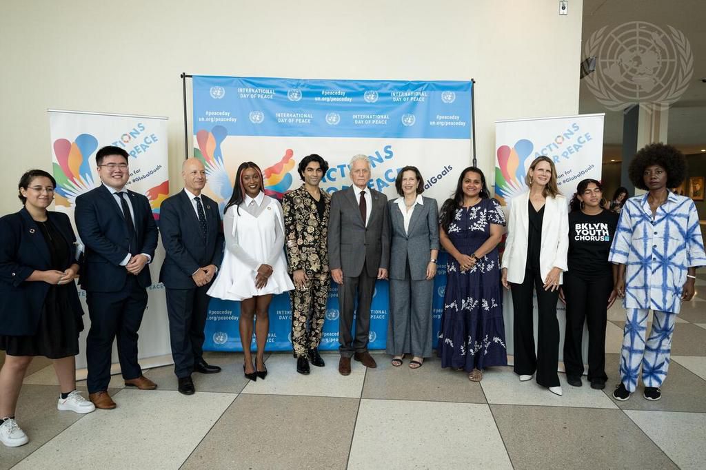 DJ Cuppy speaks at UN