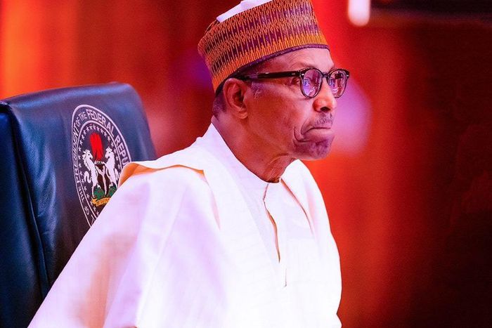 President Muhammadu Buhari presides over his government's last FEC. [Facebook:Buhari Sallau]