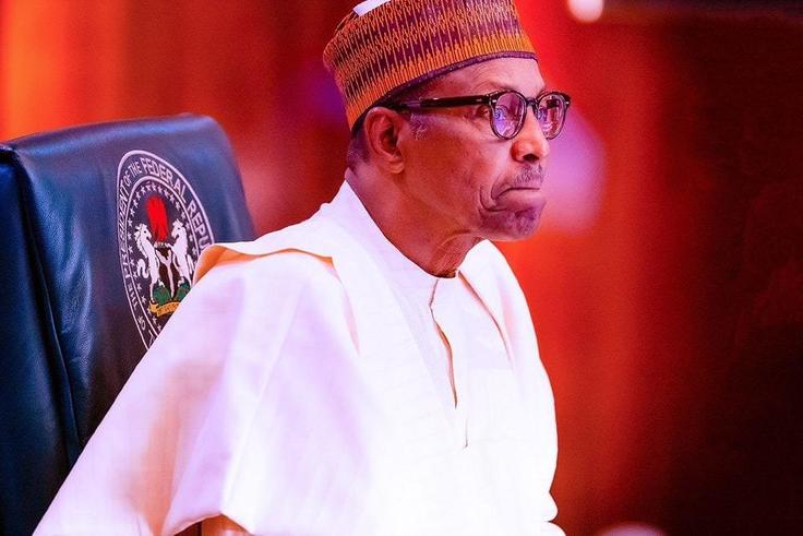 President Muhammadu Buhari presides over his government's last FEC. [Facebook:Buhari Sallau]