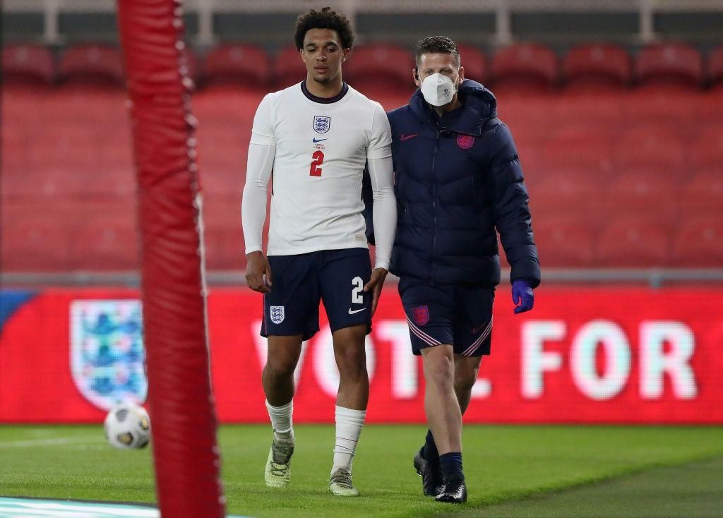 England defender Trent Alexander-Arnold will miss Euro 2020