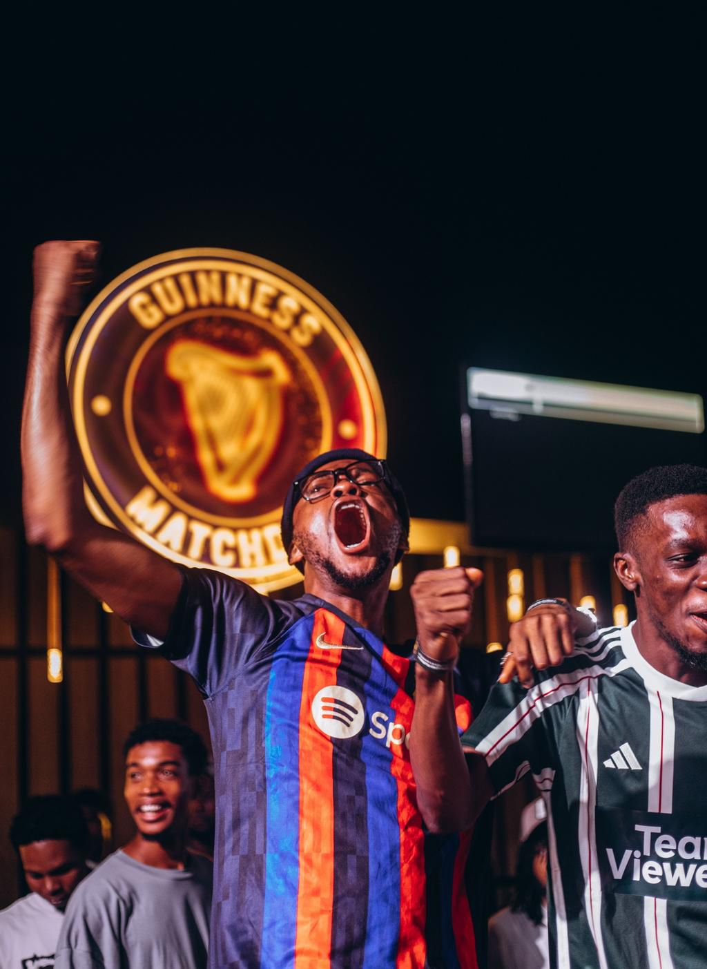 Guinness Matchday: Spectacular unveiling of epic live football experience.