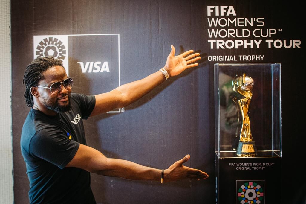 Visa brings the FIFA Women’s World Cup™ Trophy to Nigeria