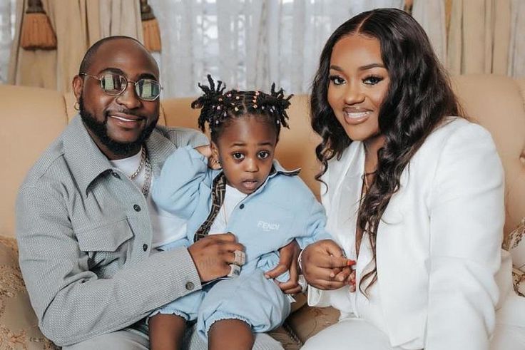 Davido, Chioma, and Ifeanyi