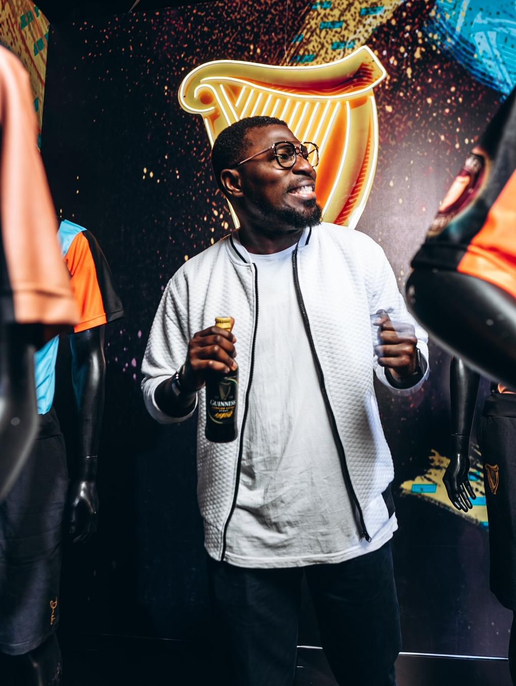 Guinness Matchday: Spectacular unveiling of epic live football experience.