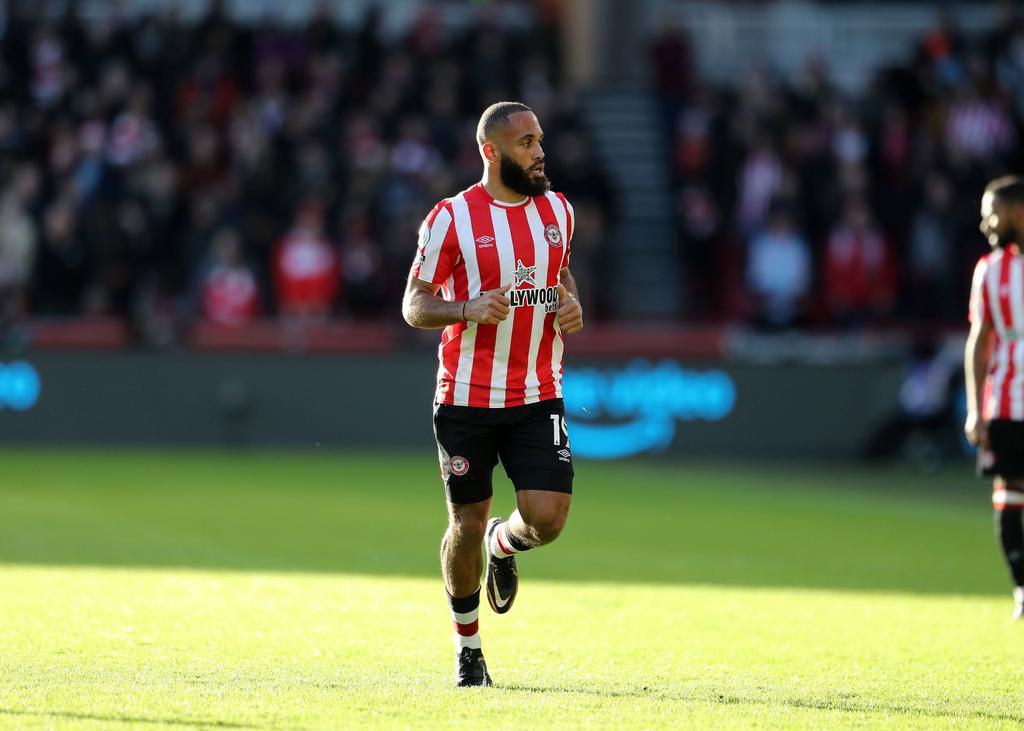 Bryan Mbeumo had a poor game for Brentford against Tottenham