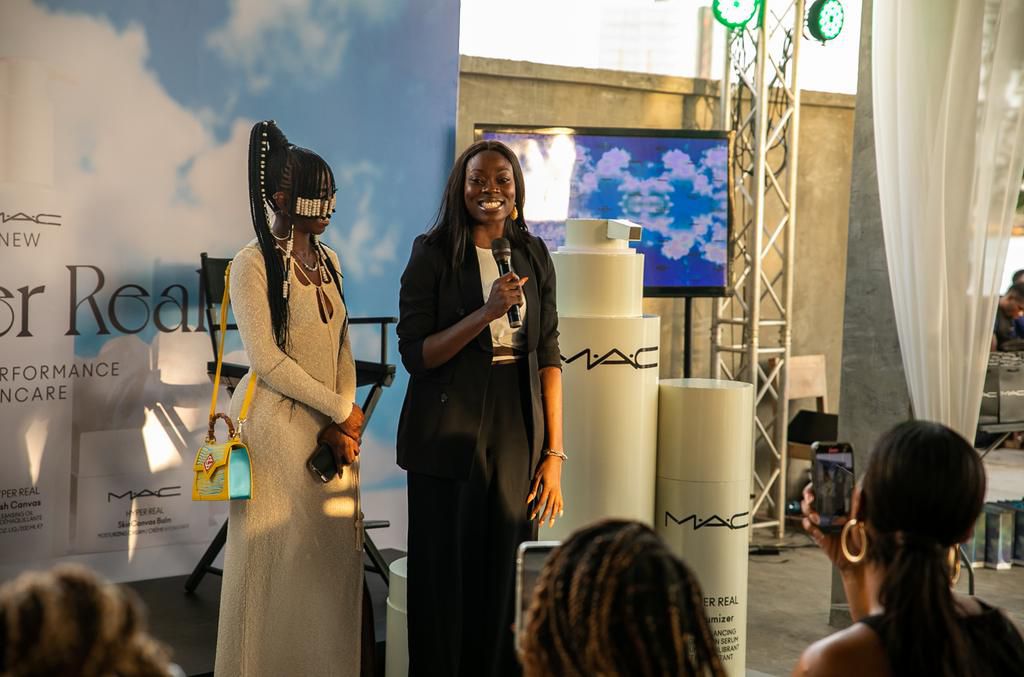 Damilola Lawal - MAC NIgeria representative & Grace Ladoja - Our Homecoming founder