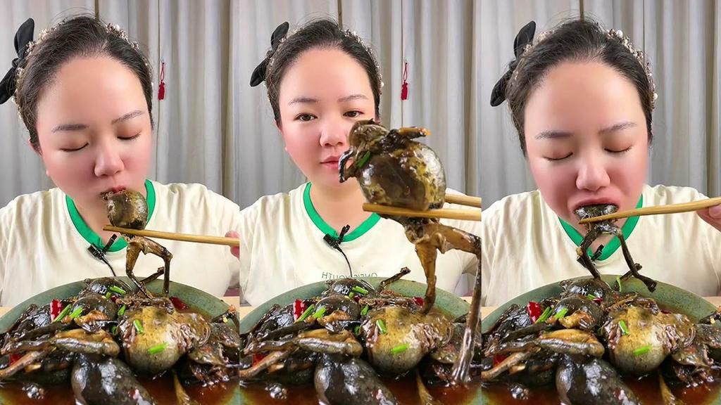 Frogs eaten in China [youtube]