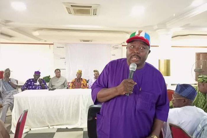 Sharafadeen Alli, the Senator-elect for Oyo South Senatorial District.