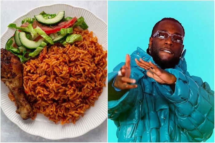 Burna Boy defends Ghana Jollof that it’s not “low quality”
