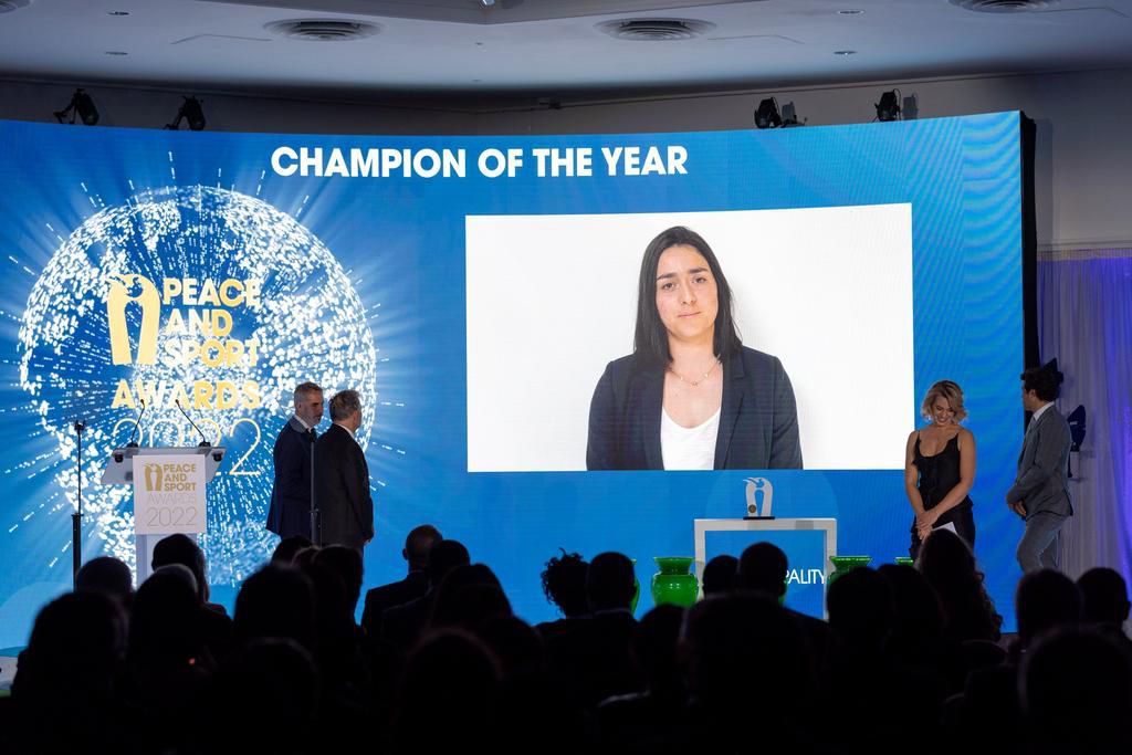 Ons Jabeur is Champion for Peace of the Year