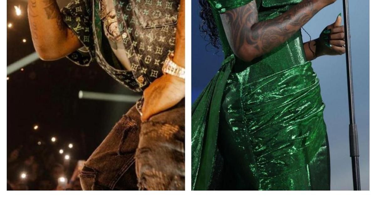 Davido & Tiwa Savage perform at Giant of Africa Festival in Rwanda ...