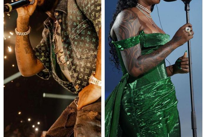 Davido & Tiwa Savage perform at Giant of Africa Festival in Rwanda