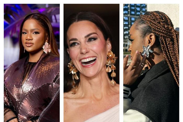 These earrings are certainly on trend [Instagram]