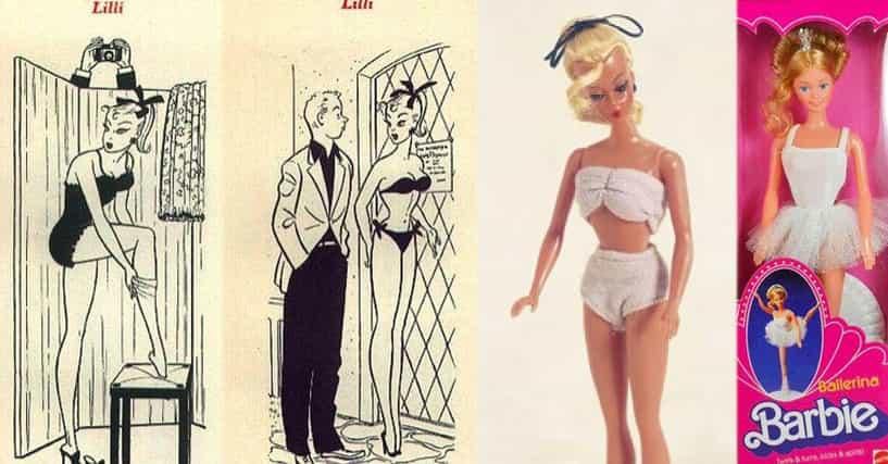 Barbie was originally based on risqué German doll named Bild Lilli [Ranker]