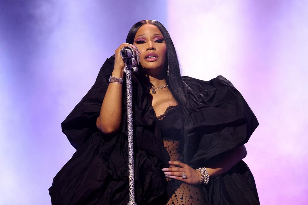 Nicki Minaj performed "Last Time I Saw You" and "Big Difference" at the 2023 VMAs.Mike Coppola/Getty Images for MTV