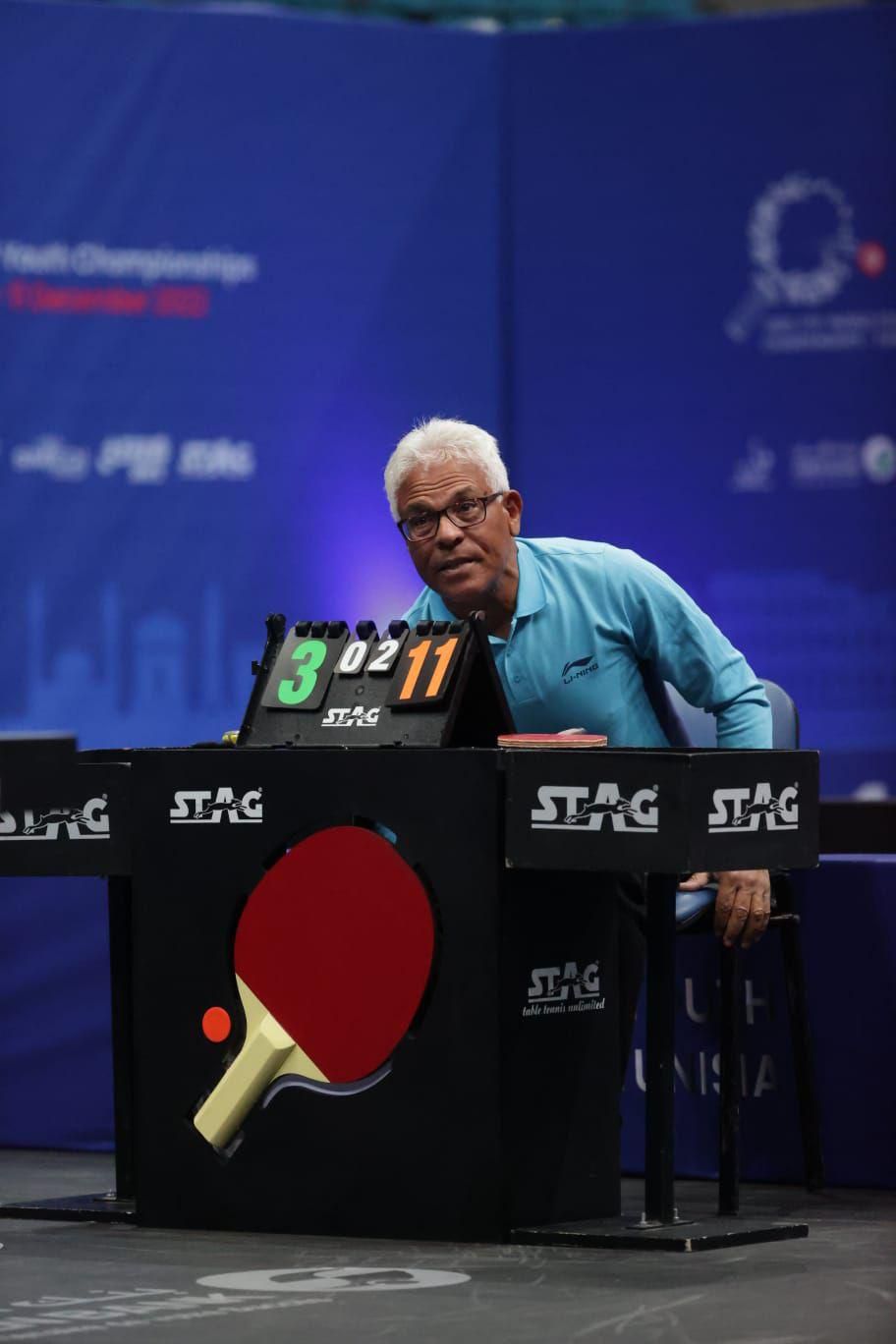 umpire at the ongoing youth championship