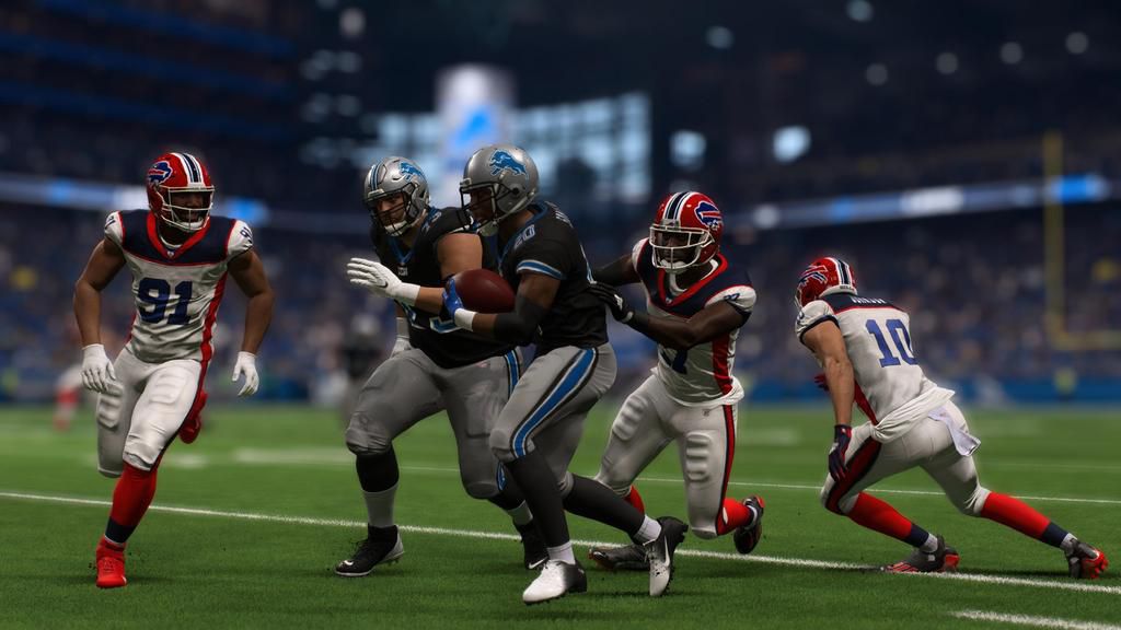 Madden NFL 23 PS5 UHD Barry Sanders Gameplay