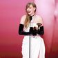 Taylor Swift accepts best pop vocal album at the 2024 Grammys.Sonja Flemming/CBS via Getty Images