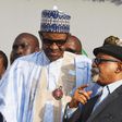 President Muhammadu Buhari and Sen Chris Ngige (Premium Times)