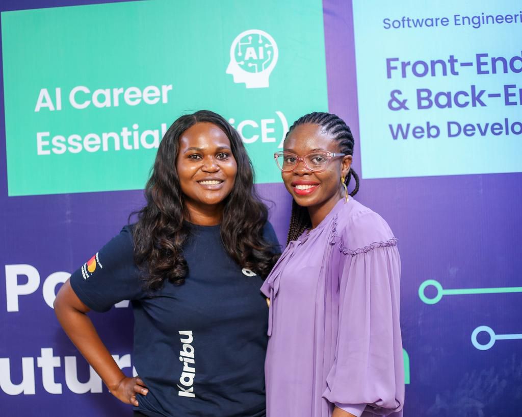 Country Marketing Manager, ALX, Seun BD and Senior Associate Advisory, Money Africa, Temilola Adeyemi at the ALX 2024 Tech Chat held in Lagos recently [ALX]