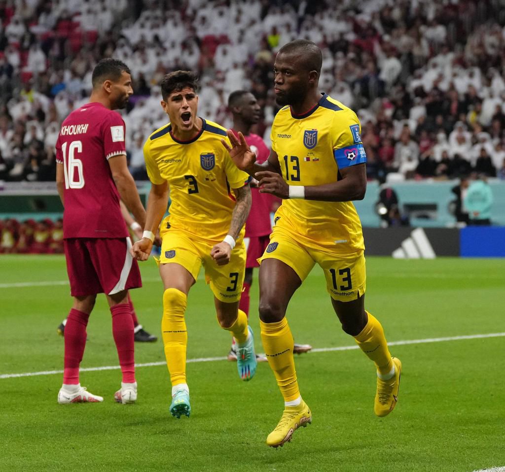 Enner Valencia was the hero of the day for Ecuador.