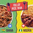 Ghanaian jollof vs Nigerian jollof [bomboclatfestival/facebook]