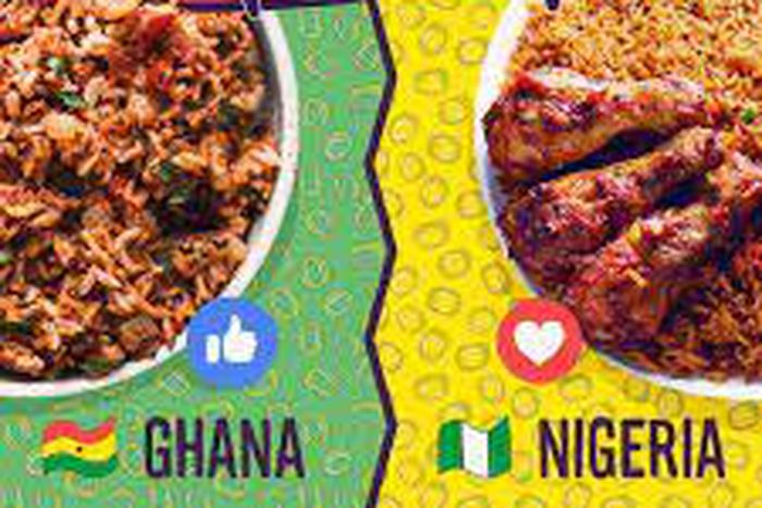 Ghanaian jollof vs Nigerian jollof [bomboclatfestival/facebook]