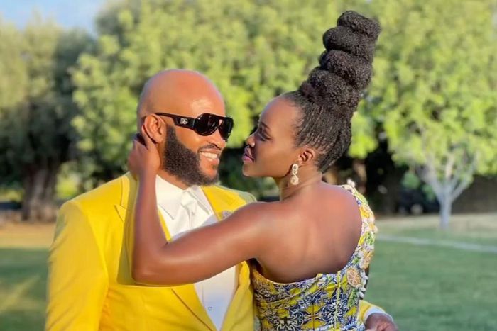 Lupita Nyong'o and her boyfriend Selema Masekela