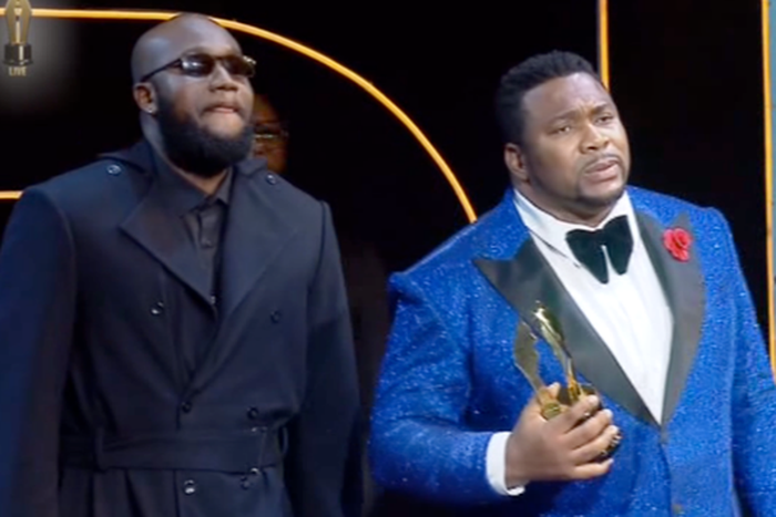 Elvis Chucks lands 3rd AMVCA win with 'Jewel' [DSTV]