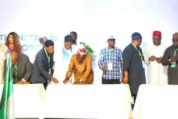 Tinubu, Obi, Atiku, others sign second Peace Accord.