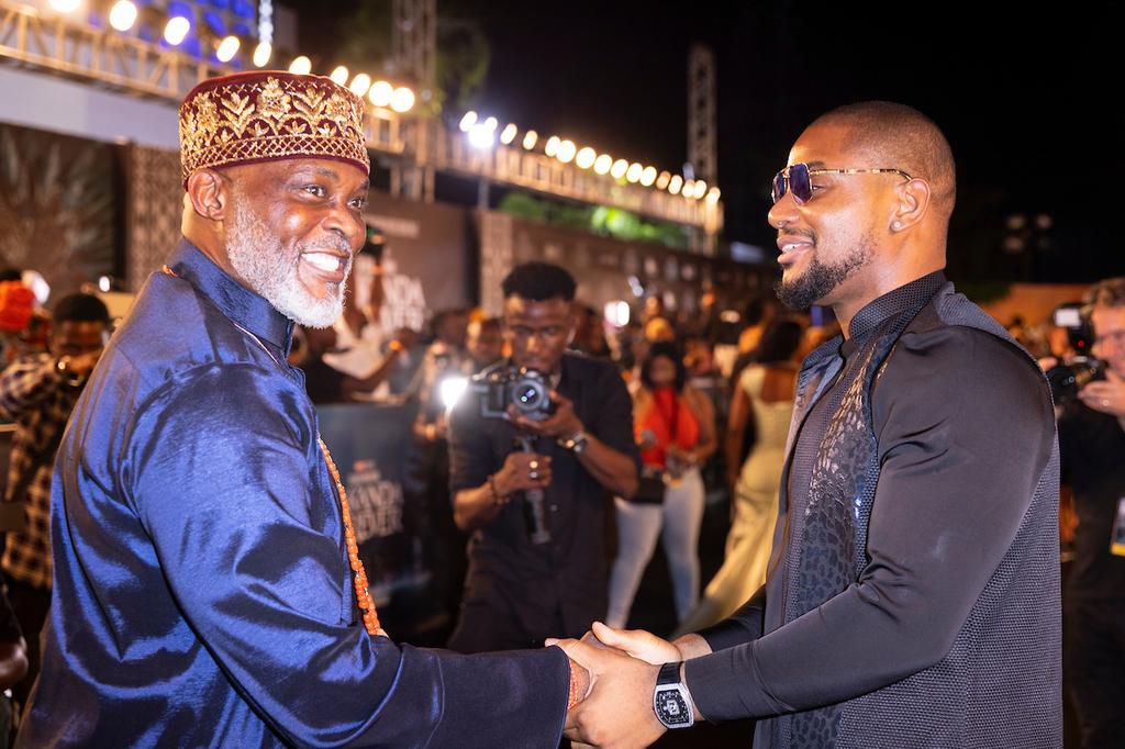 Richard Mofe-Damijo and Alex Ekubo
