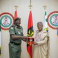Governor Uba Sani visited the Chief of Army Staff, Major General Taoreed Lagbaja,  in his office at the Army Headquarters in Abuja [Channels TV]