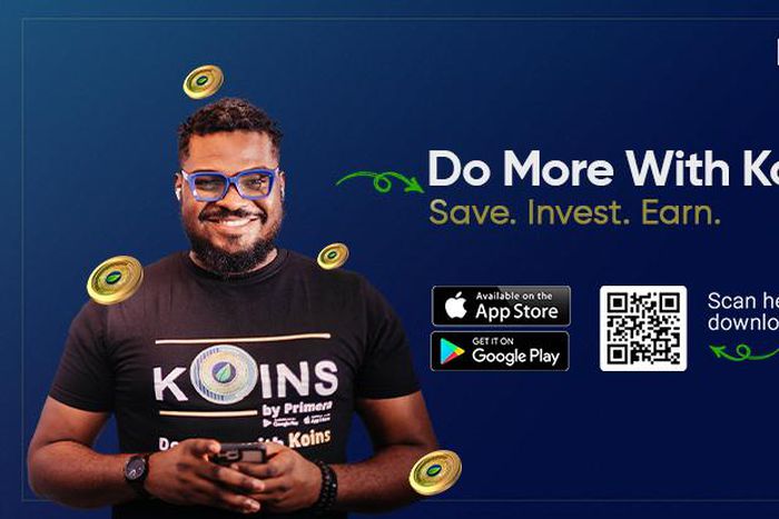 The App that helps you do more with your savings- Koins by Primera