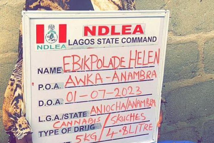 NDLEA arrests female lawyer, others with tons of illicit drugs. [NDLEA]