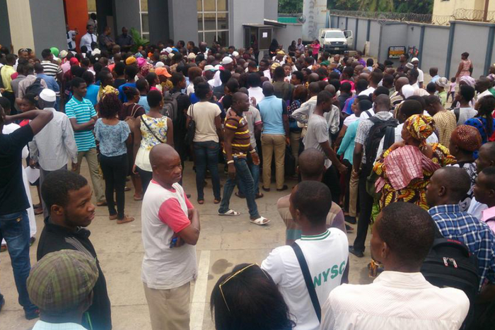 Customers elated as banks open for weekend operations in Kubwa. (Photo used for illustration)