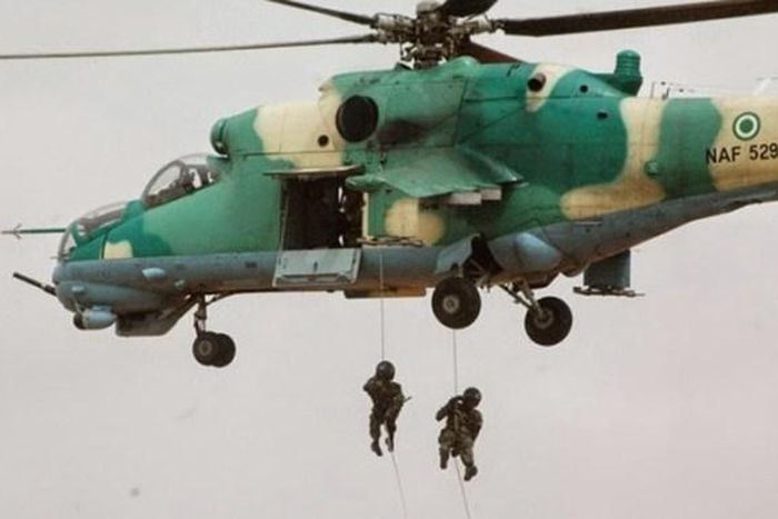 Nigerian Air Force Fighter Jet has striked bandits hideouts in Zamfara killing several of them [sunnewsonline]