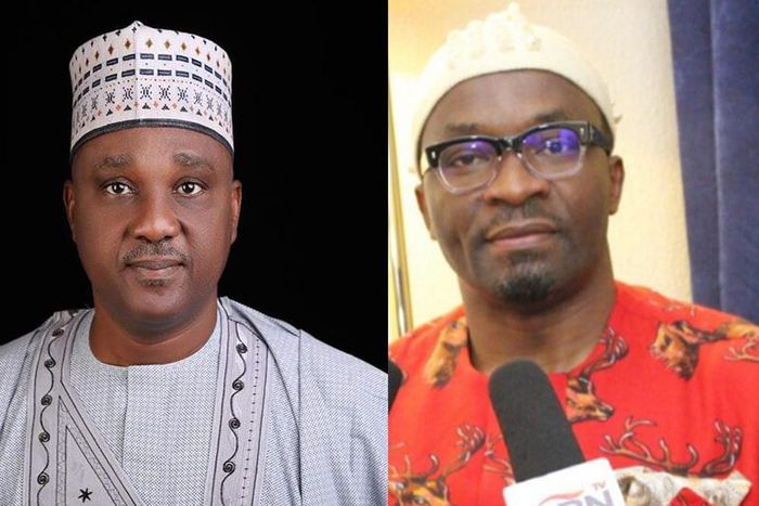 Tajudeen Abbas and Mr Benjamin Kalu [Premium Times]