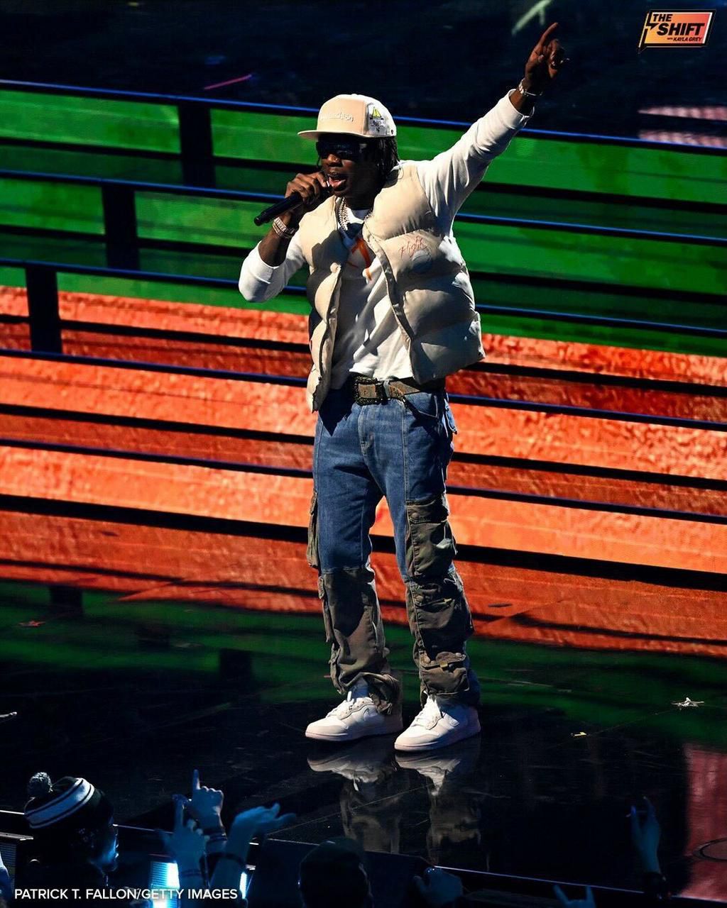 Rema at the concert [Gettyimages]