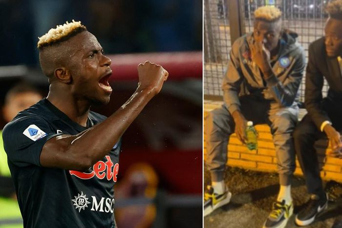 Victor Osimhen and Tammy Abraham ignite Nigerian bond after Napoli beat Roma