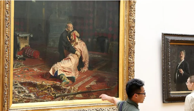 Ivan the Terrible and His Son Ivan's painting [euroradio.fm]