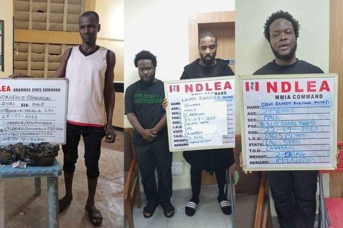 Artistes’ manager, businessman arrested for selling drug at Lagos VIP clubs. [Facebook:NDLEA]